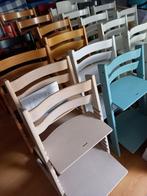 Stokke Tripp Trapp stoel, newbornset, tafelblad, babyset, Kinderen en Baby's, Kinderstoelen, Ophalen of Verzenden, Gebruikt, Meegroeistoel