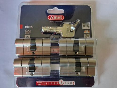 Abus deurcilinder + eigendomskaart D10PS SKG 30/30 4 st, Huis en Inrichting, Woonaccessoires | Overige, Nieuw, Ophalen of Verzenden