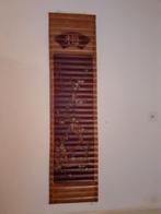 Chinese wanddecoratie Houten Rol met Bloesem, Ophalen of Verzenden