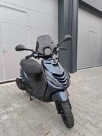 Piaggio Zip 4T Scooter Midnight Blauw FULL OPTION (BROM), Piaggio, N.V.T., Zo goed als nieuw, Benzine