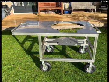 RVS BBq-tafel voor XL kamado beschikbaar voor biedingen