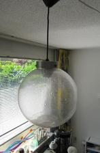 Lamp grote glazen bol Hallamp Tafellamp, Minder dan 50 cm, Ophalen of Verzenden, Glas