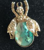 Kever, Met kristal, Overige materialen, Minder dan 4 cm, Ophalen of Verzenden