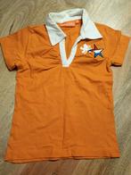 Oranje shirt polo maat 116 kids, Kinderen en Baby's, Kinderkleding | Maat 116, Meisje, Ophalen of Verzenden, Zo goed als nieuw