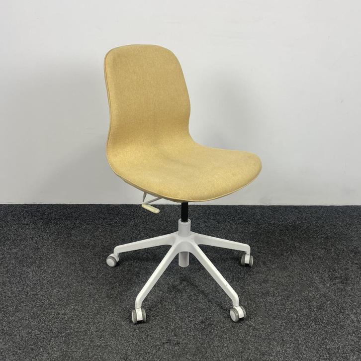 Bureaustoel Langfjall - Gele Zitting 25220, Huis en Inrichting, Bureaustoelen, Gebruikt, Groen, Ophalen
