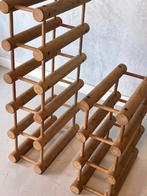 Nissen wijnrekken vintage Deens design jaren 60 wine rack, Ophalen, Gebruikt, 25 flessen of meer, Minder dan 50 cm