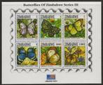 Zimbabwe 2007 Vlinder insect vel postfris, Verzenden, Zimbabwe, Postfris