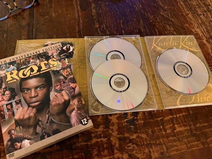 Roots 25th anniversary Kunta Kinte David Wolper 3 dvd box, Cd's en Dvd's, Dvd's | Tv en Series, Zo goed als nieuw, Alle leeftijden