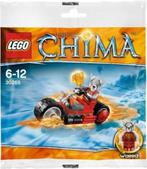 LEGO 30265 Chima Worriz Fire Bike, Nieuw, Complete set, Ophalen of Verzenden, Lego