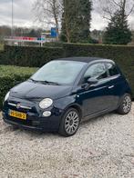 Fiat 500 2011 cabrio donkerblauw, Ophalen of Verzenden