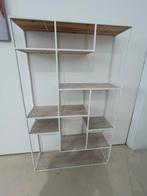 Eszential Rek - Hout/Metaal - Pomax 100x30x165cm 4 stuks, Ophalen, Met plank(en), Gebruikt, 100 tot 150 cm