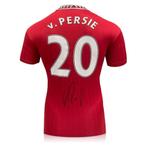 van Persie Manchester United 2022 Gesigneerd Ingelijst Shirt, Verzamelen, Sportartikelen en Voetbal, Buitenlandse clubs, Sportmemorabilia Netherlands