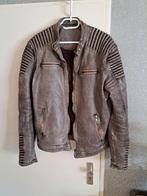 Leren jas, Kleding | Heren, Jassen | Winter, Maat 52/54 (L), Bruin, Ophalen of Verzenden, Zo goed als nieuw