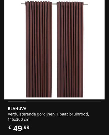 GEZOCHT: IKEA BLÅHUVA bruinrood beschikbaar voor biedingen