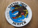Herpen Sticker Tattoo Jack the art of tattooing 10,5 cm, Verzamelen, Ophalen, Nieuw, Overige typen