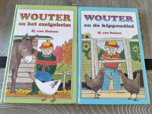 Sj van Duinen Wouter serie, Boeken, Kinderboeken | Jeugd | onder 10 jaar, Gelezen, Ophalen of Verzenden