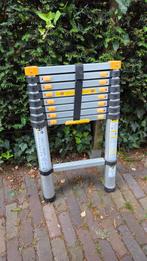 Mr Safe Telescopische Ladder, Doe-het-zelf en Verbouw, Ladders en Trappen, Ophalen, Zo goed als nieuw, Ladder, Opvouwbaar of Inschuifbaar