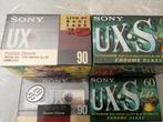 12 Cassettebandjes Sony Chrome in blister, 2 t/m 25 bandjes, Ophalen of Verzenden, Zo goed als nieuw, Onbespeeld