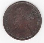 26-146 Engeland 1 penny 1862, Ophalen of Verzenden, Overige landen, Losse munt