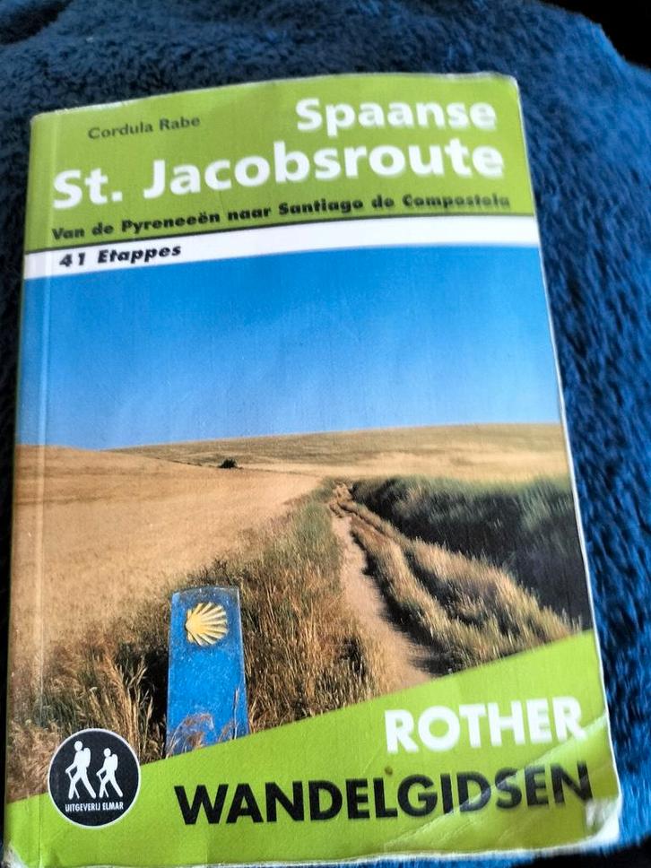 Jacobsroute Wandelgids - Camino Frances, Boeken, Reisgidsen, Zo goed als nieuw, Fiets- of Wandelgids, Europa, Overige merken, Verzenden