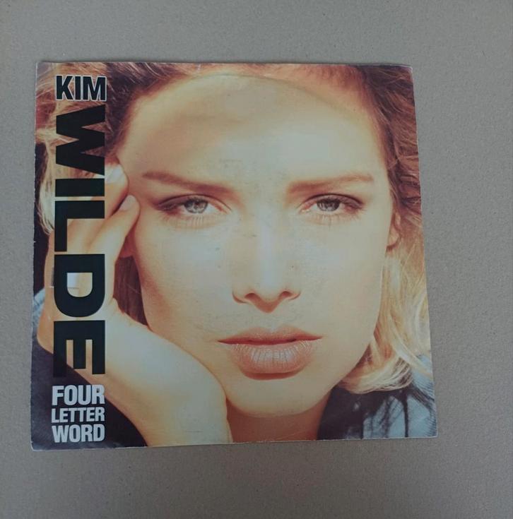 Kim Wilde  - Four Letter Word, Cd's en Dvd's, Vinyl Singles, Gebruikt, Single, Pop, 7 inch, Ophalen of Verzenden