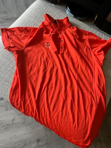 ‘The Dutch’ golf shirt van Galvin Green Oranje beschikbaar voor biedingen