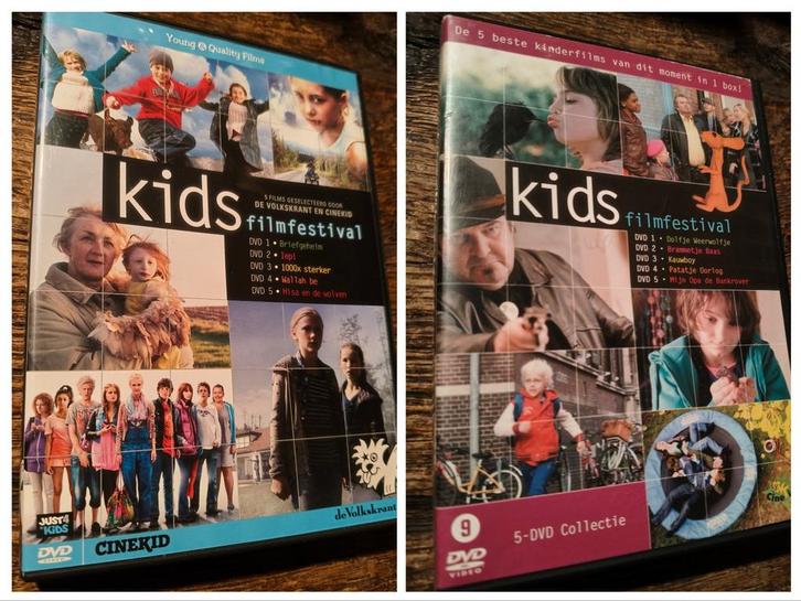 Kids Filmfestival - 2 Boxsets ~ Totaal 10 films 10DVD, Cd's en Dvd's, Dvd's | Kinderen en Jeugd, Zo goed als nieuw, Boxset, Alle leeftijden