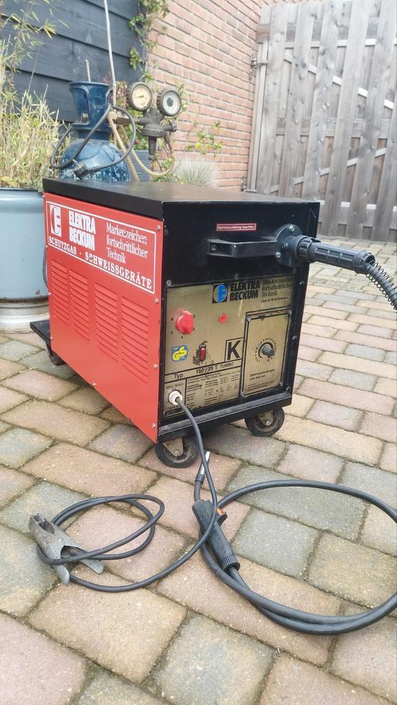 Complete lasapparaat Elektra Beckum CO'2 mig, Doe-het-zelf en Verbouw, Gereedschap | Lasapparaten, Co2, Ophalen