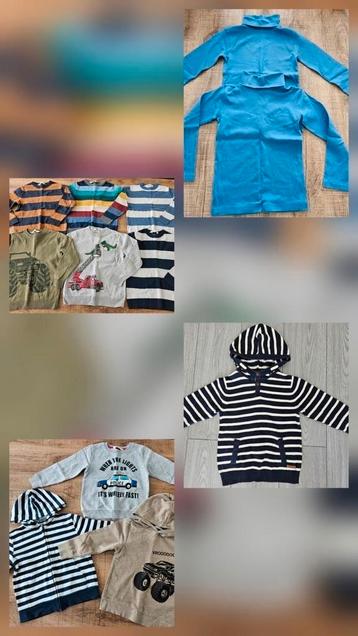 Verschillende truien en overhemden maat 110/116 beschikbaar voor biedingen