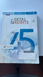 Havo wiskunde A deel 3 getal & ruimte, Ophalen of Verzenden, Zo goed als nieuw