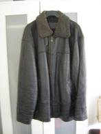 Retro Leren Jas, Zwart, Maat 56/58 (XL), Ophalen of Verzenden, Zo goed als nieuw