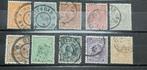 1891-1894 Koningin Wilhelmina nvph nr 34-43, Postzegels en Munten, Postzegels | Nederland, Ophalen of Verzenden