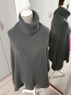 Poncho  antracietgrijs Pieces zgan, Kleding | Dames, Pieces, Ophalen of Verzenden, Zo goed als nieuw, Grijs
