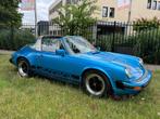 Porsche 911 2.7 S Targa 5 bak 1976 volledig gerestaureerde p, Achterwielaandrijving, Gebruikt, Zwart, Cabriolet