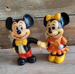 Mickey en Minnie mouse. Onbeschadigd. Vintage., Ophalen of Verzenden, Mickey Mouse, Zo goed als nieuw, Beeldje of Figuurtje