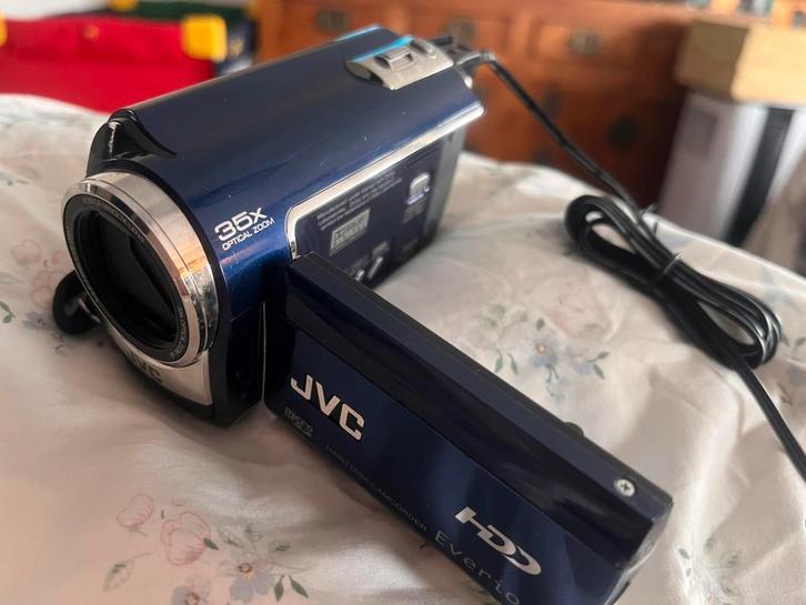 JVC videocamera GZ-MG330AU, Audio, Tv en Foto, Videocamera's Digitaal, Zo goed als nieuw, Harde schijf, JVC, 20x of meer, Ophalen of Verzenden