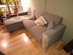 Grijze hoekbank | Gray sofa, Ophalen, Gebruikt, Vierpersoons of meer, Overige materialen