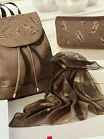 Driedelige set tas, Ophalen of Verzenden, Nieuw, Bruin, Handtas