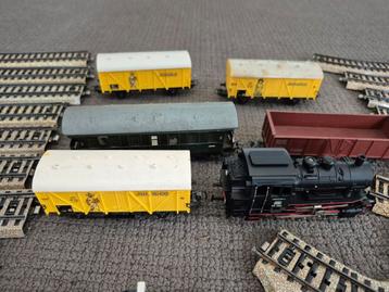 Elektrische Treinset met Rails en Wagons beschikbaar voor biedingen