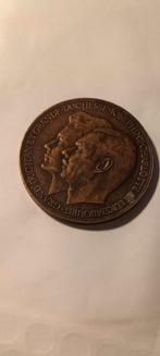 Bronzen herdenkingsmunt Luxemburg, Postzegels en Munten, Ophalen of Verzenden, Brons, Nederland