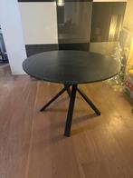 IKEA Mariedamm Ronde Tafel - Gemarmerd Blad, Huis en Inrichting, Tafels | Eettafels, Ophalen, Kunststof, Gebruikt, 100 tot 150 cm