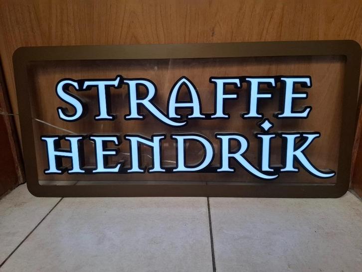 Lichtreclame Straffe Hendrik, Verzamelen, Merken en Reclamevoorwerpen, Nieuw, Lichtbak of (neon) lamp, Ophalen of Verzenden
