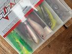 berkley powerbait pulse mix boxen ! 12 x  11cm met loodkop, Haak, Usa, Nieuw, Ophalen of Verzenden