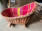 Rieten Poppenwieg - Charmant & Handgemaakt, Ophalen, Gebruikt