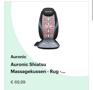 Zgan shiatsu massage stoel! beschikbaar voor biedingen