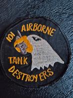 Patch , UNITED STATES , Vietnam 101ST AIRBORNE , 101ST TANK, Ophalen of Verzenden, Landmacht, Amerika, Embleem of Badge