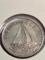 BAHAMA'S 25 cents 1991  (#1), Postzegels en Munten, Munten | Amerika, Ophalen of Verzenden, Noord-Amerika, Losse munt