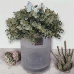 Rivièra maison vase met kunstplant & vlinder, Ophalen