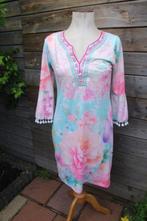 Jurk roze/ turquise K-Design mt S Vaste prijs, K-design, Ophalen of Verzenden, Zo goed als nieuw, Roze