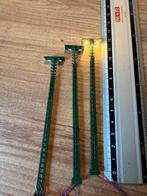 Lantaarnpalen | H0 schaal | 12cm | 3stk, Overige merken, Gelijkstroom, Overige typen, Nieuw